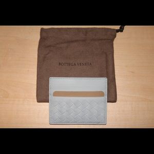 Authentic Bottega Veneta cardholder with dustbag